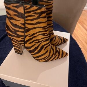 Marc Fisher Animal Print Ankle Booties